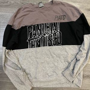 Panic! at the Disco P!ATD long sleeve stripped tee